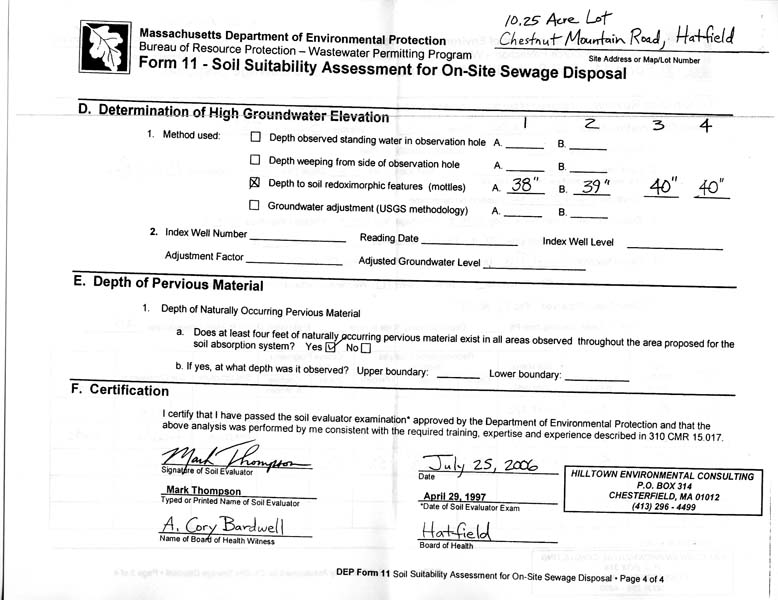 Perc Test Results