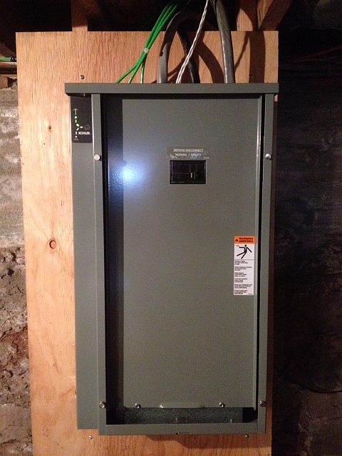 Wiring transfer switch