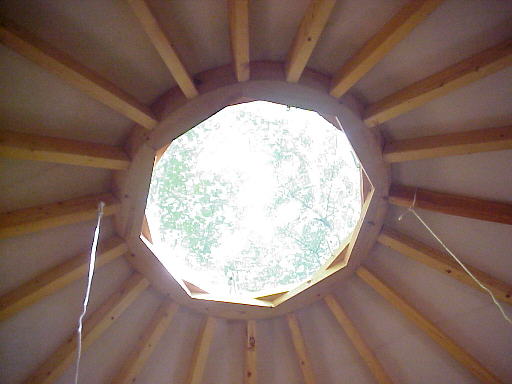 roof dome, inside