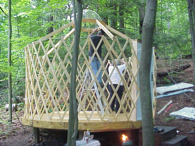 yurt construction