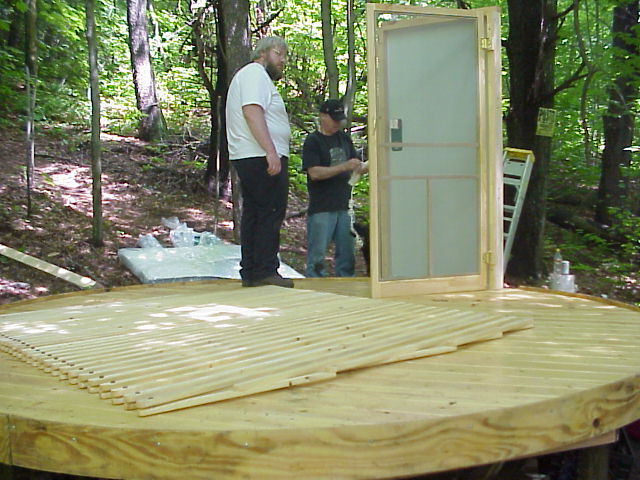 yurt construction